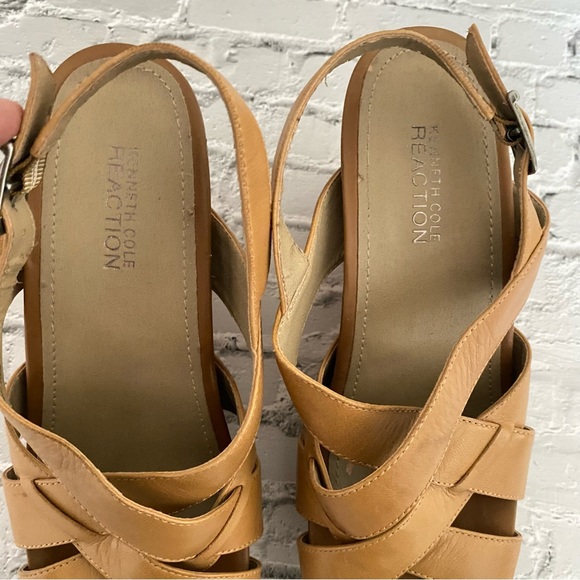 KENNETH COLE REACTION - ESPADRILLES WEDGE PLATFORM - Picture 6 of 10